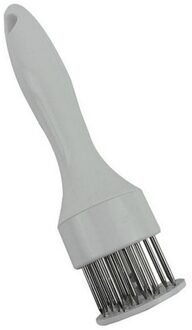 Keuken Rvs Gadget Vleesvermalser Naald Steak Karbonades Losse Huishoudelijke Vlees Hamer Voedsel Koken Vlees Tool wit