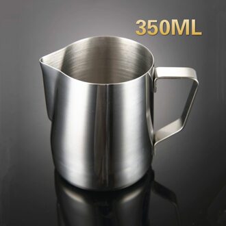 Keuken Rvs Melk Opschuimen Jug Espresso Koffie Pitcher Barista Craft Koffie Latte Melk Opschuimen Jug Pitcher 350ml