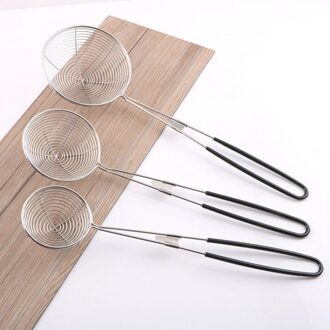 Keuken Rvs Mesh Opknoping Olie Filter Netto Zeef Scoop Lepel Frituren Netto Theezeven