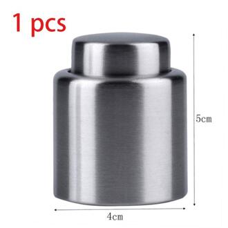 Keuken Rvs Wijnfles Stop Vacuüm Rode Wijn Cap Sealer Verse Keeper Bar Gereedschap Fles Cover Accessoires