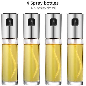 Keuken Set Olie Dispenser Barbecue Glas Mengen Kruiderij Fles Azijn Sojasaus Spuiten Olieman Kruiden Kruiderij Fles 4 Spray bottles