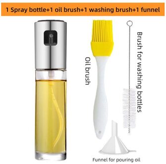 Keuken Set Olie Dispenser Barbecue Glas Mengen Kruiderij Fles Azijn Sojasaus Spuiten Olieman Kruiden Kruiderij Fles reeks A