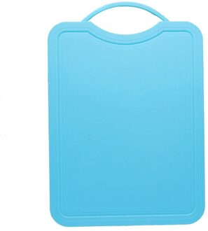 Keuken Snijplank Pp Plastic Snijplank Keuken Accessoires Non-Slip Cut Fruit Board Keuken Snijplank fluorescerende blauw