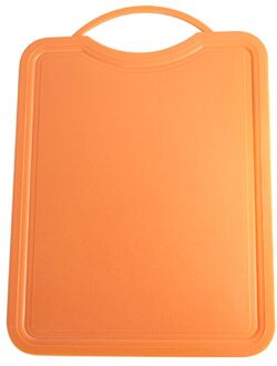 Keuken Snijplank Pp Plastic Snijplank Keuken Accessoires Non-Slip Cut Fruit Board Keuken Snijplank Sunny oranje