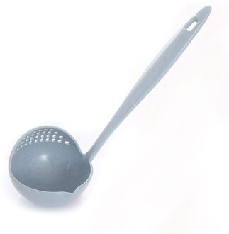 Keuken Spatel Plastic Servies 2 In 1 Lange Handvat Lepel Huishoudelijke Zeef Koken Vergiet nee.2