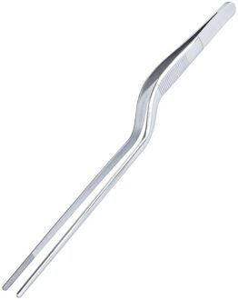 Keuken Tang Keukengerei Bbq Tweezer Voedsel Clip Keuken Chief Tang Rvs Voor Picknick Barbecue Koken Gereedschap Nieuw 21cm