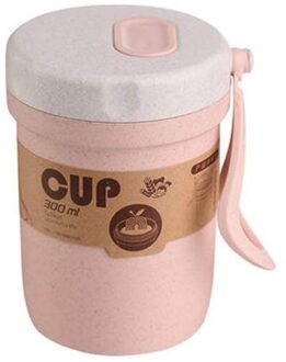 Keuken Tarwe Stro Geïsoleerde Mok Met Deksel Milieuvriendelijke Reizen Mok Koffie Outdoor Reizen Water Bottlee P