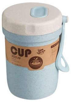 Keuken Tarwe Stro Geïsoleerde Mok Met Deksel Milieuvriendelijke Reizen Mok Koffie Outdoor Reizen Water Bottlee