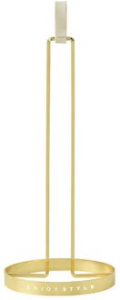 Keuken Tissue Opbergrek Verticale Papier Handdoekenrek Huishouden Papierrol Houder Plastic Wrap Opbergrek 11 goud