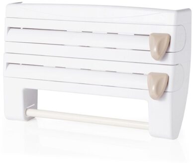 Keuken Tissue Wrap Opbergrek Muur Papierrol Opknoping Organisator Planken Pantry Bakken Aluminiumfolie Haak Koelkast Hanger Plank