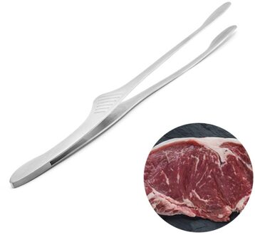 Keuken Tool Serveren Koken Rvs Tweezer Hittebestendige Bbq Tang Chef Klem Draagbare Accessoires Voedsel Clip Grillen