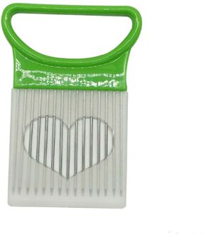 Keuken tool Snijmachines roestvrij staal ui vork Tomaat Ui groentesnijder keuken accessoires Oranje