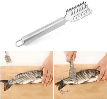Keuken Tool Vis Schaal Remover Cleaner Scaler Schraper Dunschiller Vis Schoonmaken Dunschiller Schraper Visgraten Pincet Keuken Accessorie
