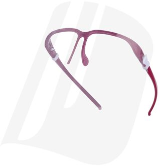 Keuken Transparant Gezichtsmasker Veiligheid Pet Anti-Fog Anti-Olie Beschermen Ogen Clear Gezicht Cover Outdoor Beschermende Mond covers Gereedschap rood