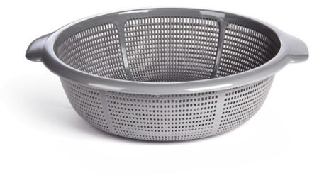 Keuken vergiet - 2x stuks - wit - 35 x 31 x 10 cm - kunststof - afgieten