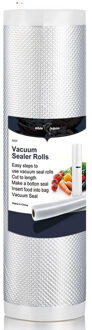 Keuken Voedsel Vacuümzak Saver Food Vacuum Sealer Packer Opslag Tassen Voor Vacuum Sealer Verpakking 1 Roll 12*500cm
