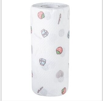 Keuken Wegwerp Poetsdoek Papier Keuken Olie-Absorberend Papier Handdoek Handdoek Absorberende Vaatdoek Veeg Tafelkleed Theedoek 1