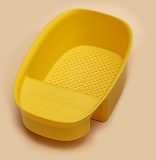 Keuken Zeef Drain Groente Fruit Zeef Mand Zuignap Spons Rack Opslag Tool Wastafel Plank Opbergrek Organizer geel