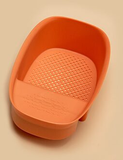 Keuken Zeef Drain Groente Fruit Zeef Mand Zuignap Spons Rack Opslag Tool Wastafel Plank Opbergrek Organizer oranje