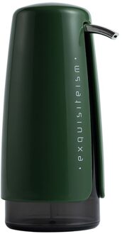 Keuken Zeepdispenser Fles Handdesinfecterend Shampoo Fles Organisator Drukken Douchegel Dispenser Badkamer Accessoires Set groen