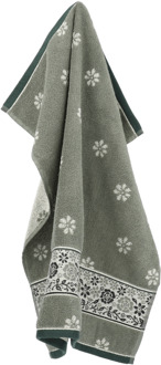 Keukendoek Belle Fleur Groen - 53×60 cm
