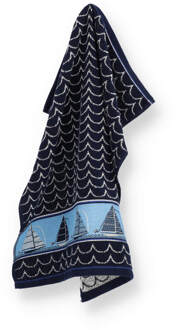 Keukendoek Boat Donkerblauw - 53x60 cm