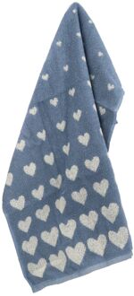 Keukendoek Hearts Blauw - 53x60 cm