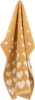 Keukendoek Hearts Geel - 53x60 cm