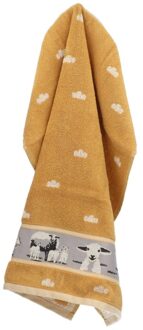 Keukendoek Sheep Geel - 53×60 cm