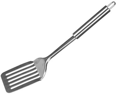 Keukengerei bakspatel/bakspaan - zilver rvs - 32 cm