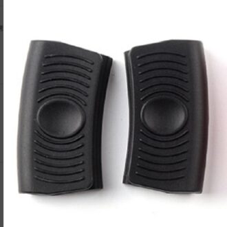 Keukengerei Siliconen Isolatie Non Slip Panhandle Pot Mitts Cover Pot Pan Handvat Warmte-isolatie Cover Steelpan Houder zwart