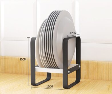 Keukenkast Opslag Planken Platen Gerechten Snijplank Opbergrek Kom Bekerhouder Multifunctionele Closet Organiseren JU31907