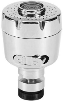 Keukenkraan Beluchter 2-3 Modes 360 Graden Verstelbare Water Filter Diffuser Waterbesparende Nozzle Kraan Connector Douche 2 modes kort