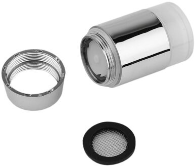 Keukenkraan Beluchter 3 Kleur Kraan Temperatuur Sensor Universele Adapter Waterbesparende Badkamer Beluchter Led Kraan Beluchter Licht