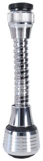 Keukenkraan Beluchter 360 ° Draaibare Gebogen Water Saving Tap Beluchter Diffuser Kraan Nozzle Filter Douchekop Tap Connector 14x2.35cm