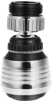 Keukenkraan Douchekop Anti-Splash Universal 360 Graden Roterende Kraan Filter Water Tap Nozzle Keukenkraan Accessoires wit