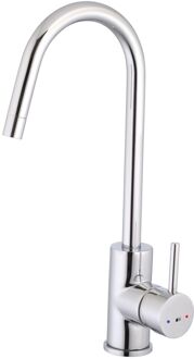 Keukenmengkraan Kiwo Chroom