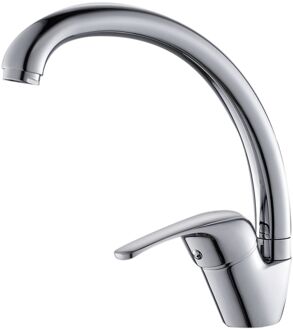 Keukenmengkraan Theo Chroom