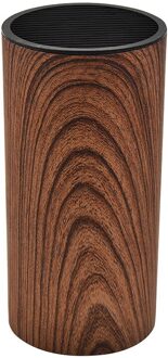 Keukenmes Houder Stand Multi-Functionele Houder Voor Mes Schaar Kookgerei Opslag Plastic Plank Bestek Keuken Accessoire Donker Kaki