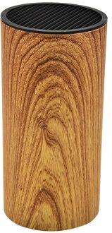 Keukenmes Houder Stand Multi-Functionele Houder Voor Mes Schaar Kookgerei Opslag Plastic Plank Bestek Keuken Accessoire Donkergrijs