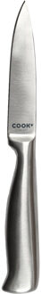 Keukenmes - inox - RVS - 10 cm - koksmes / schilmes