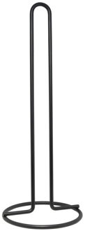 Keukenrolhouder - mat zwart - 32 cm - houder voor keukenpapier