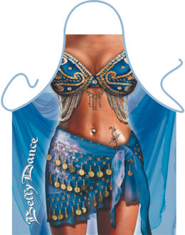 Keukenschort 1001 nacht buikdanseres - fun cadaeau met foto print - Dames - Moederdag