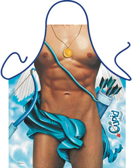 Keukenschort Cupido Man - Feestschorten Multikleur