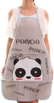 Keukenschort Keuken Vrouwen Waterdichte Cartoon Keuken Koken Gereedschap Set Bib Schort Mouwloze Doek Schort NO1