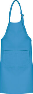 Keukenschort / kliederschort/ kookschort/ knutselschort/ kinderschort - aqua blauw - Kinderen - Keukenschorten