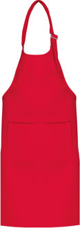 Keukenschort / kliederschort/ kookschort/ knutselschort/ kinderschort - rood - Kinderen - Keukenschorten