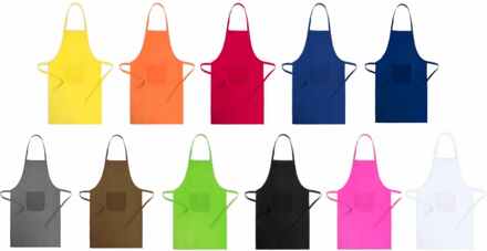 Keukenschort met zak