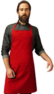 Keukenschort voor volwassenen - rood - Barbecueschort