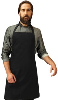 Keukenschort voor volwassenen - zwart - Barbecueschort